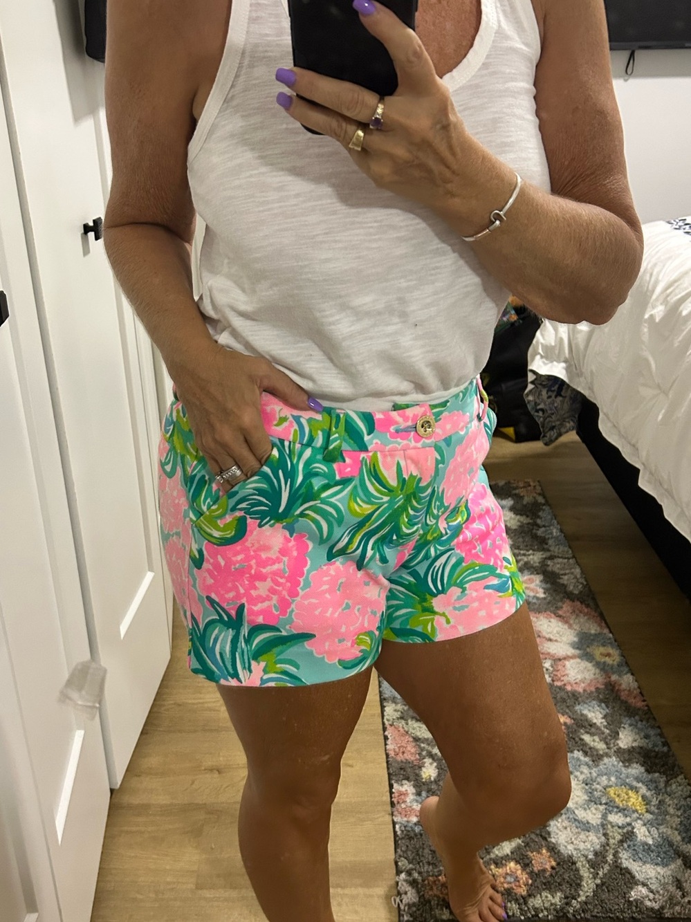 NWOT Lilly Pulitzer Callahan Knit Shorts with Stretch | Size 6